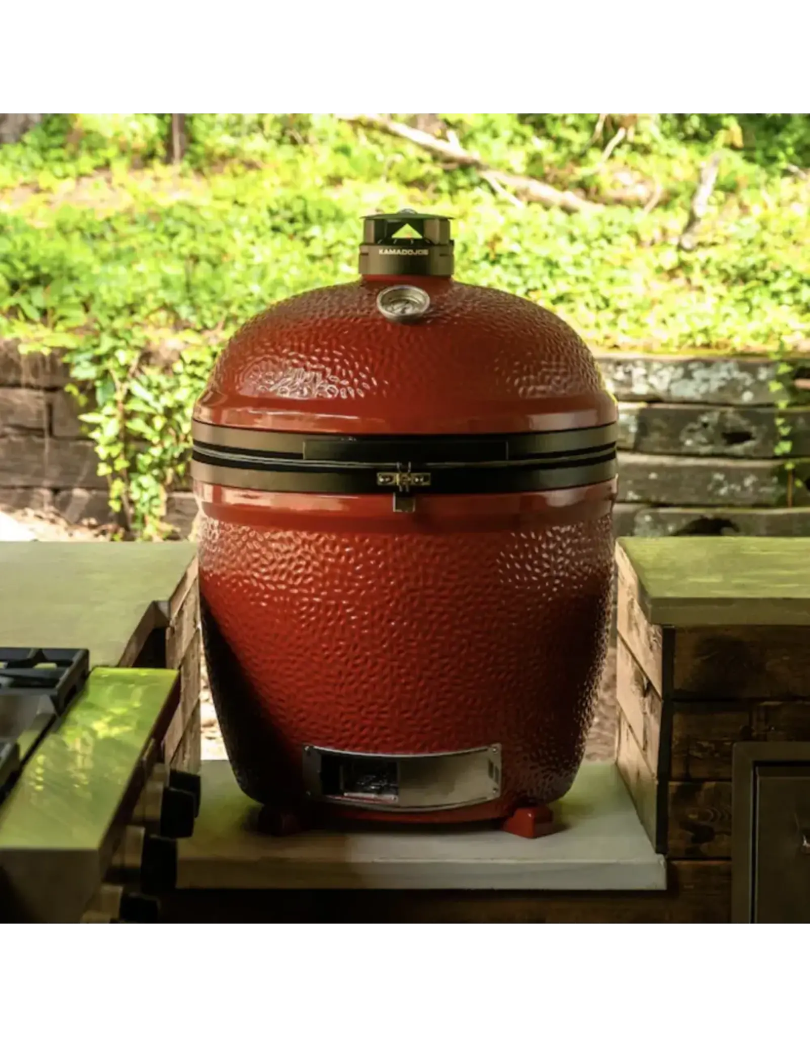 Kamado Joe Kamado Joe Big Joe III w/ Hyperbolic Insert, Heat Def, D&C, Tools - KJ15040821