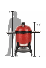 Kamado Joe Kamado Joe Big Joe III Bundle w/ KJ15041021 Grill, Cart, Cover, JoeTisserie & 2 Bags Lump Charcoal + 1 Box Firestarter - BJ3PKG