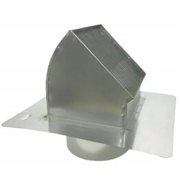 Tradewind Trade-Wind High Velocity Wall Cap For 10 Inch Round Duct - 3BL-35-484WC