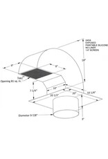 Tradewind Trade-Wind High Velocity Roof Cap 10" - HVRC10