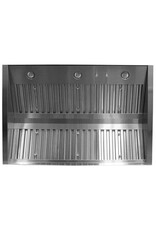 Tradewind Trade-Wind 72-Inch Outdoor Vent Insert - Stainless Steel - Liner Only - L7272