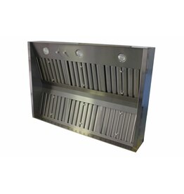 Tradewind Trade-Wind L7200 Series 2300 CFM 54 Inch Wide Outdoor Range Hood Insert with Knob Controls and Halogen Lights