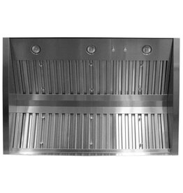 Tradewind Trade-Wind 48-Inch Outdoor Vent Insert - Stainless Steel - Liner Only - L7248