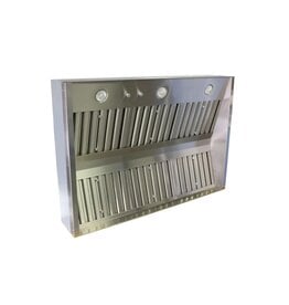 Tradewind Trade-Wind 48-Inch 1250 CFM Outdoor Vent Insert - Stainless Steel - L7248-12