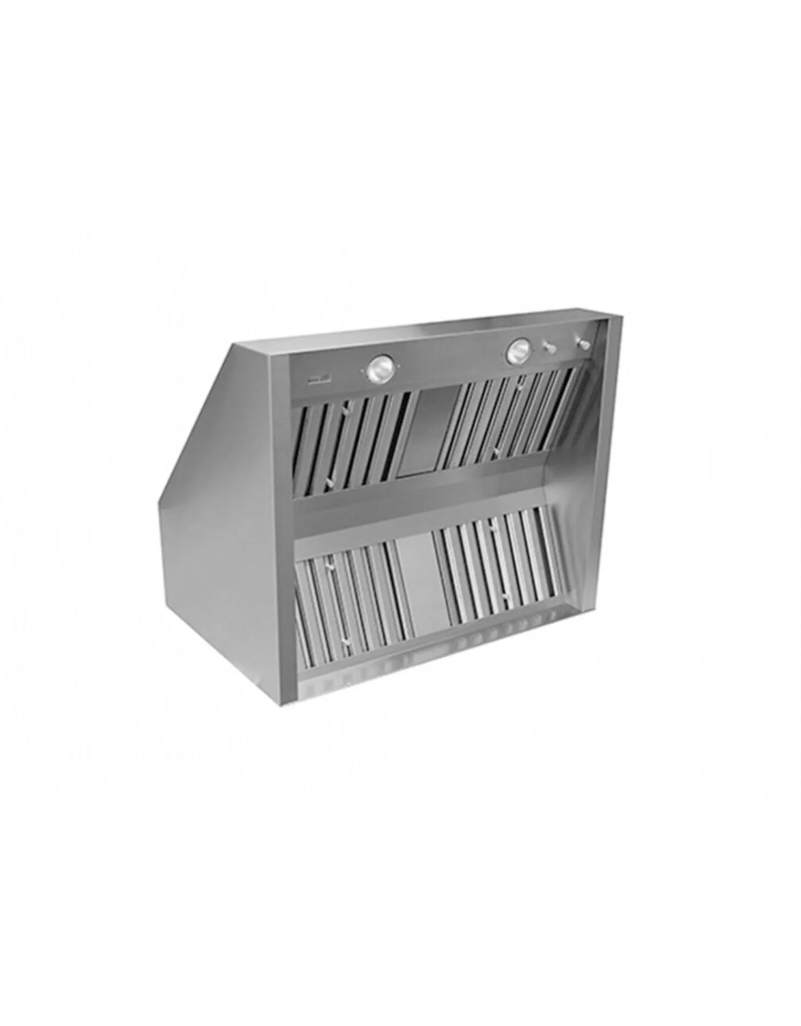 Tradewind Trade-Wind 72-Inch Smooth Outdoor BBQ Wall Hood - Stainless Steel- Hood Only - S7272CD