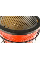 Kamado Joe Kamado Joe Durable Non-Stick Cast Iron Cooking Grate with Grill Grate Lifter for Joe Jr Portable Charcoal Grill and Classic Joe Series Charcoal Grills - KJ15090620