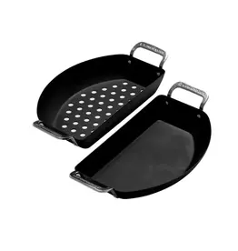 Kamado Joe Kamado Joe Karbon Steel Half Moon Pan - KJ15124822