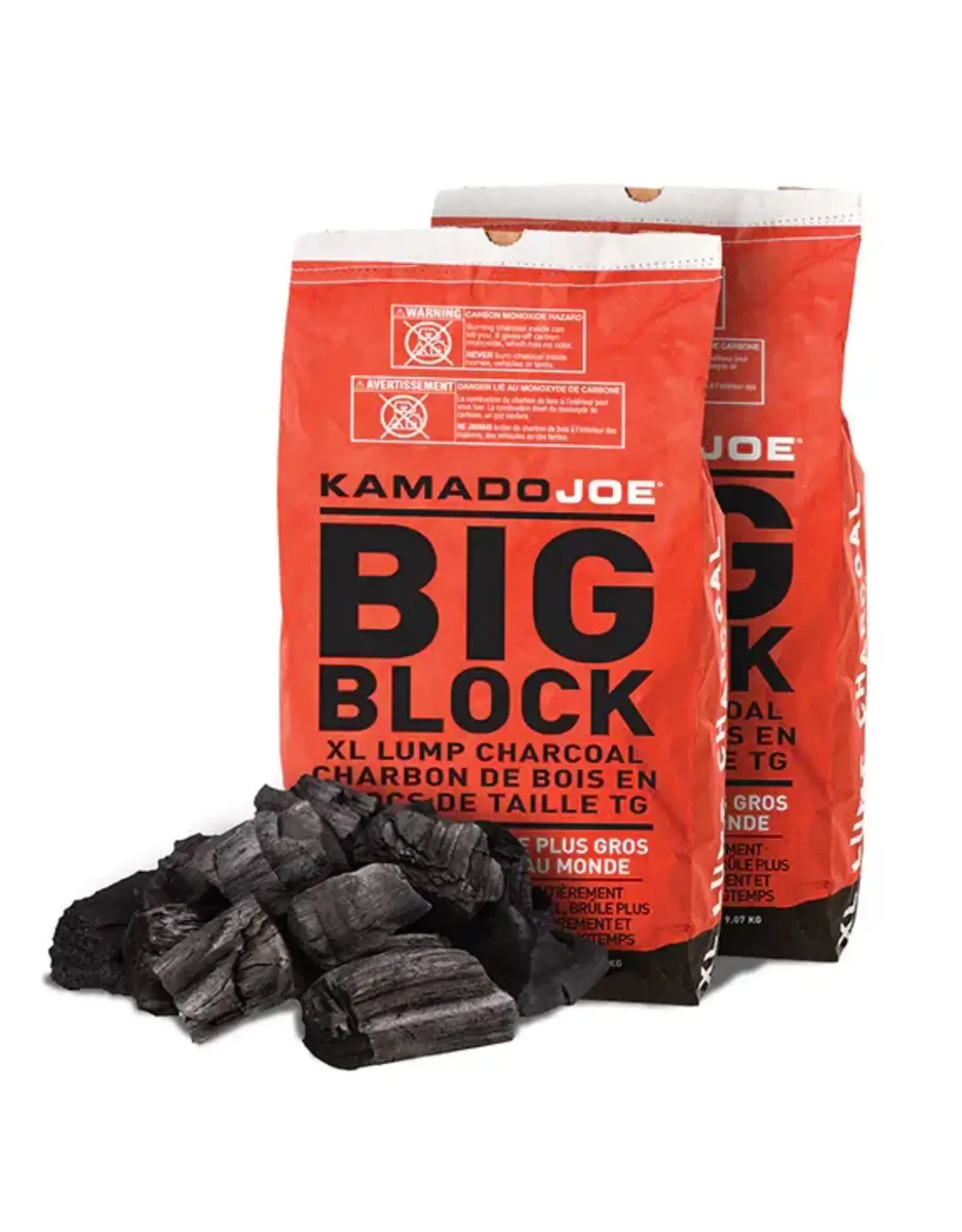 Kamado Joe Kamado Joe Big Block XL Natural Lump Charcoal - 20 Lbs - KJ-CHAR