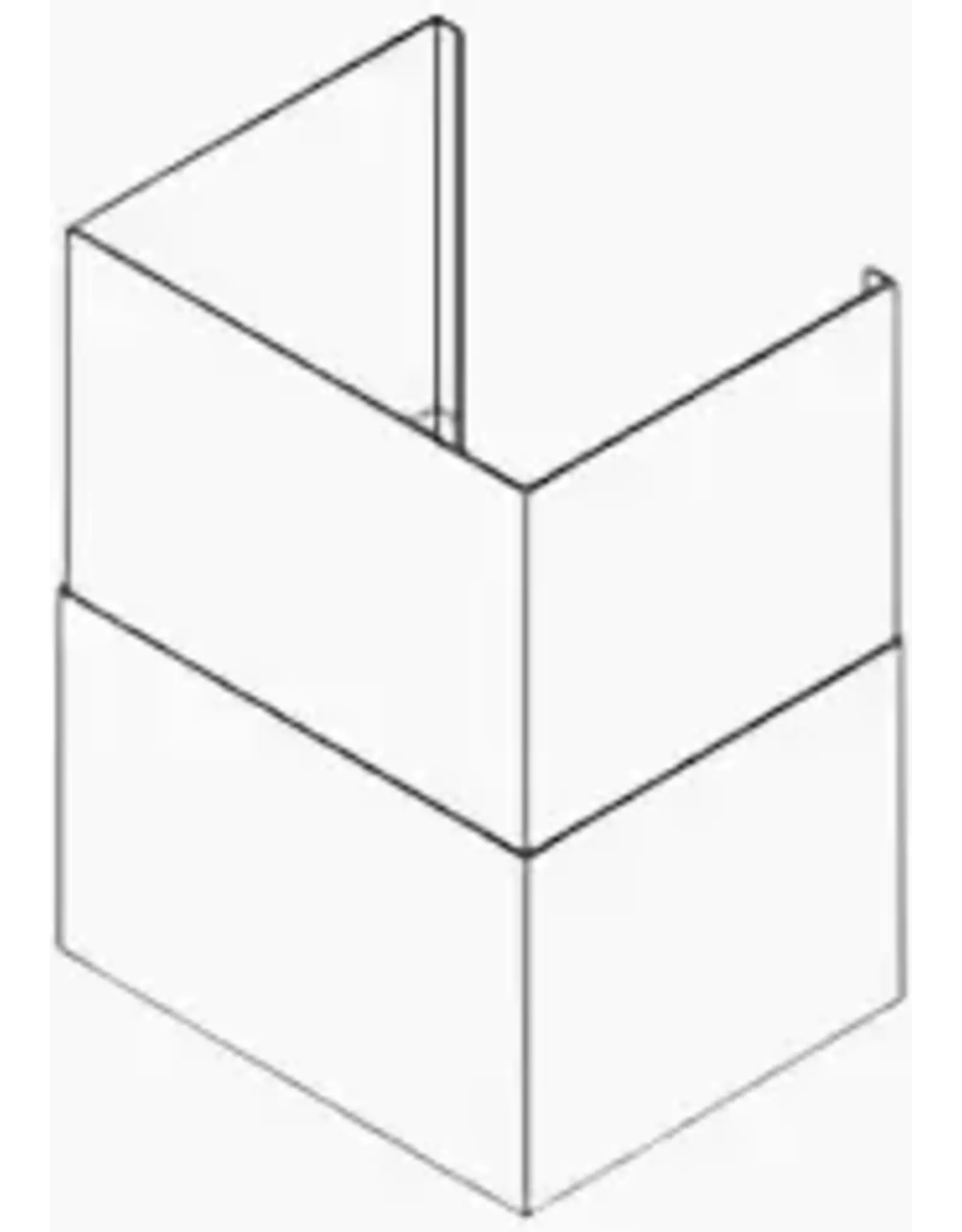 Tradewind 2  Piece  Duct  Cover  to  Extend  up to 12' Ceilings, for P7248