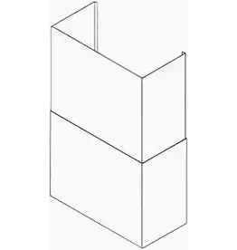 Tradewind 2  Piece  Duct  Cover  to  Extend  up to 12' Ceilings, for P7260