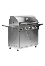 Broilmaster Broilmaster B-Series 40" 5-Burner Stainless Natural Gas Grill - BSB405N