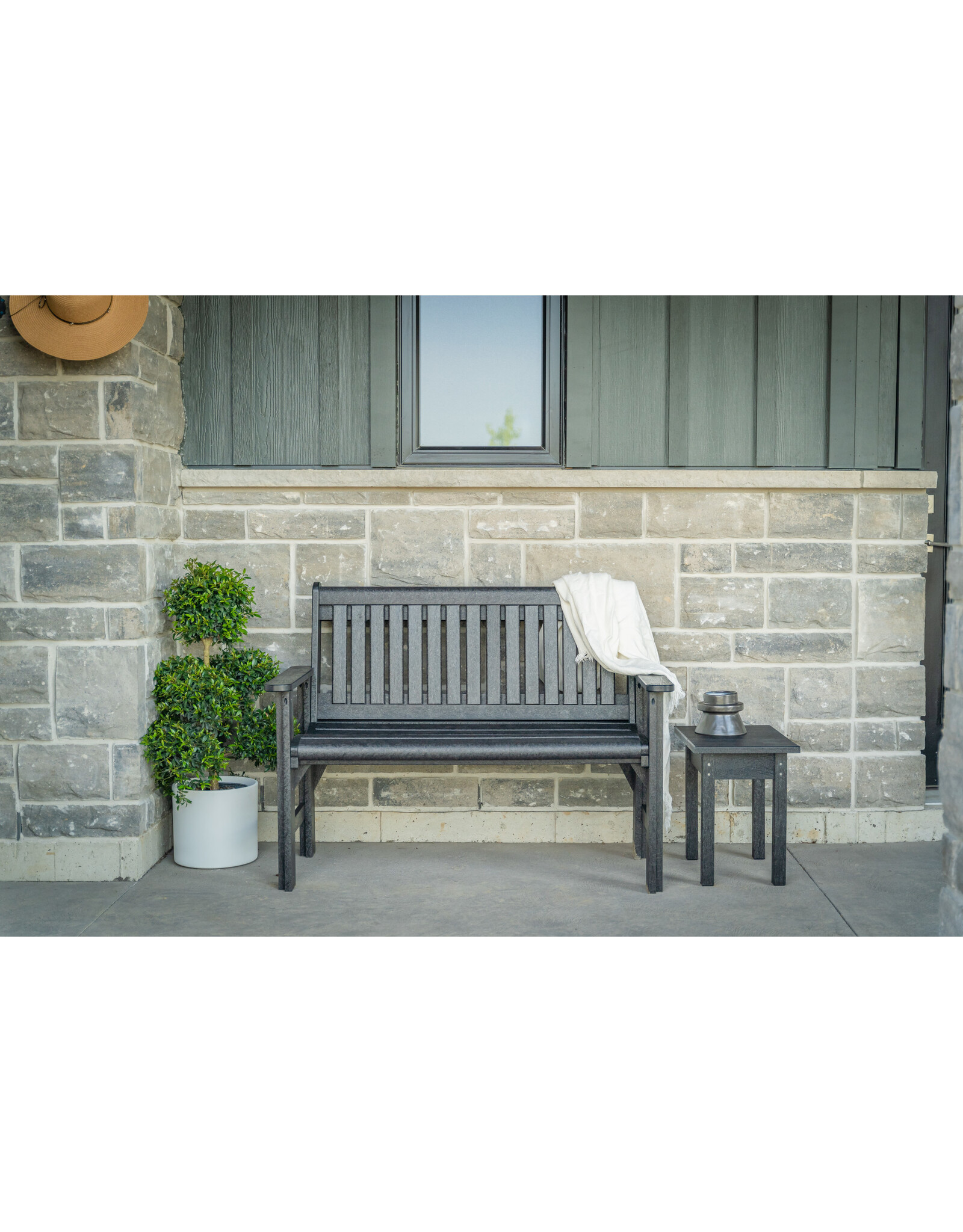 C.R. Plastic Products C. R. Plastic Products 4' Garden Bench - B01