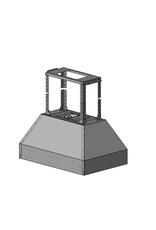 Tradewind 48" , Internal 1200 CFM, 10" Start Collar, Duct Cover to 12' Ceilings