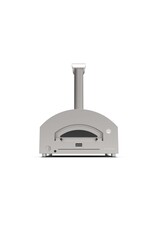 Alfa Pizza Ovens Alfa Futuro 4 Pizze Gas Pizza Oven - Silver Black - FXFT-4P-MSB-U