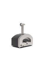 Alfa Pizza Ovens Alfa Futuro 2 Pizze Gas Pizza Oven - Silver Black - FXFT-2P-MSB-U