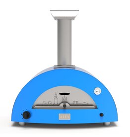 Alfa Pizza Ovens Alfa Moderno 2 Pizze Gas Pizza Oven Limited Edition Sky Blue: Naples FXMD-2P-LENA-U