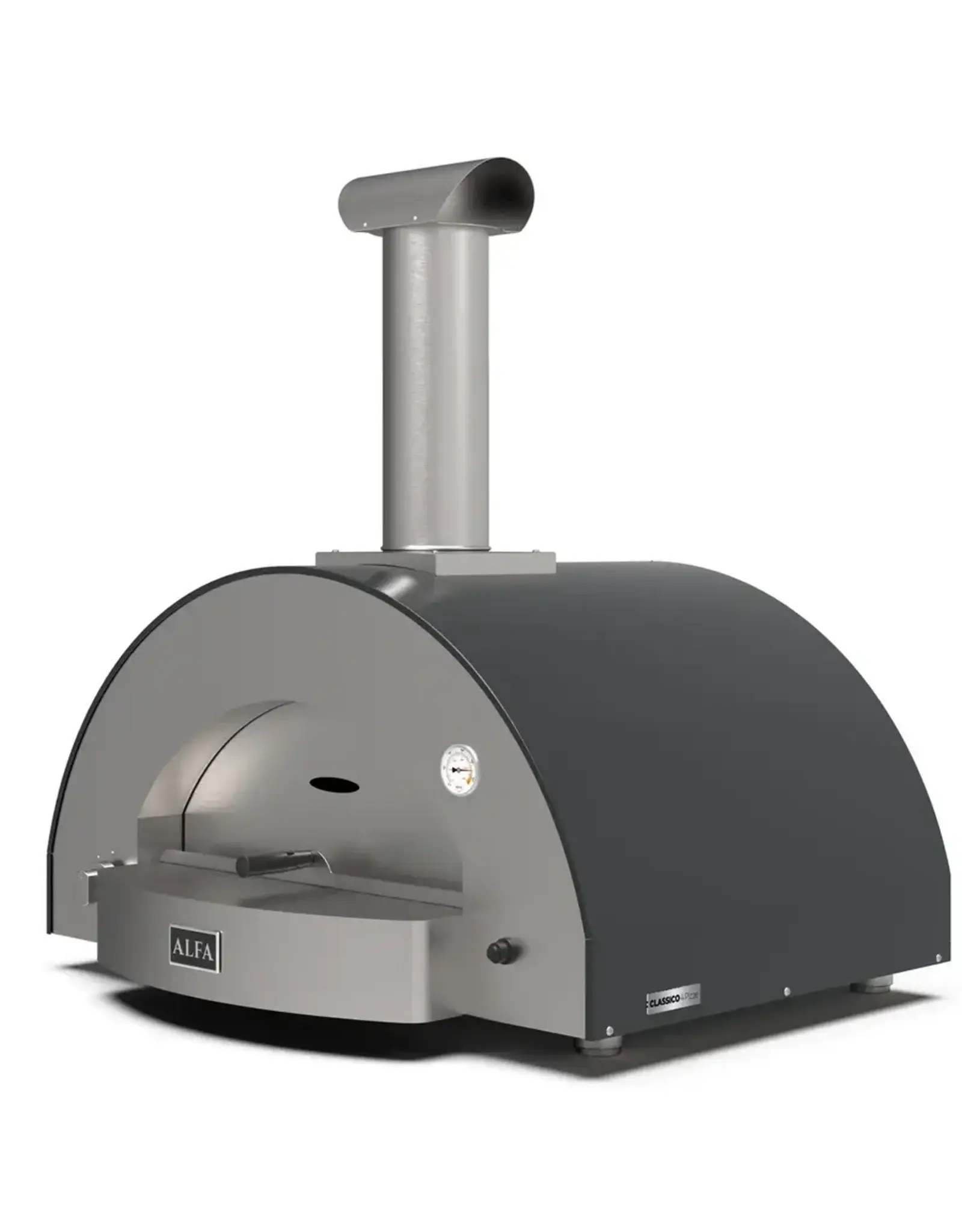 Alfa Pizza Ovens Alfa 2 Pizze - Gas - Ardesia Grey LP - FXCL-2P-GGRA-U