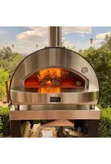 Alfa Pizza Ovens Alfa 4 Pizze 31-Inch Outdoor Wood-Fired Countertop Pizza Oven - Copper