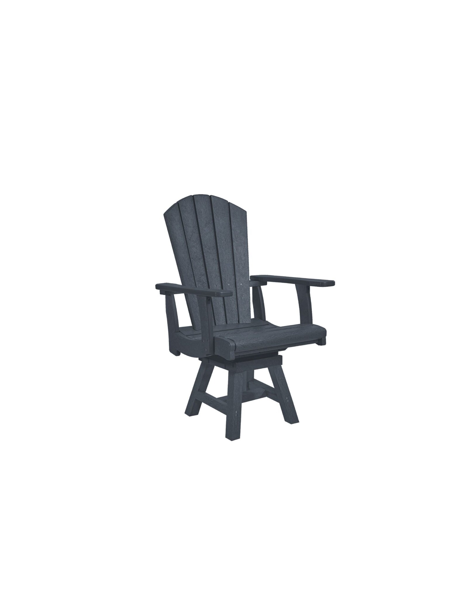 C.R. Plastic Products C. R. Plastic Products Addy Swivel Dining Arm Chair - C15