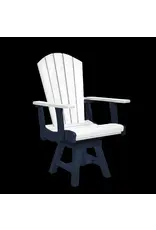 C.R. Plastic Products C. R. Plastic Products Addy Swivel Dining Arm Chair - C15