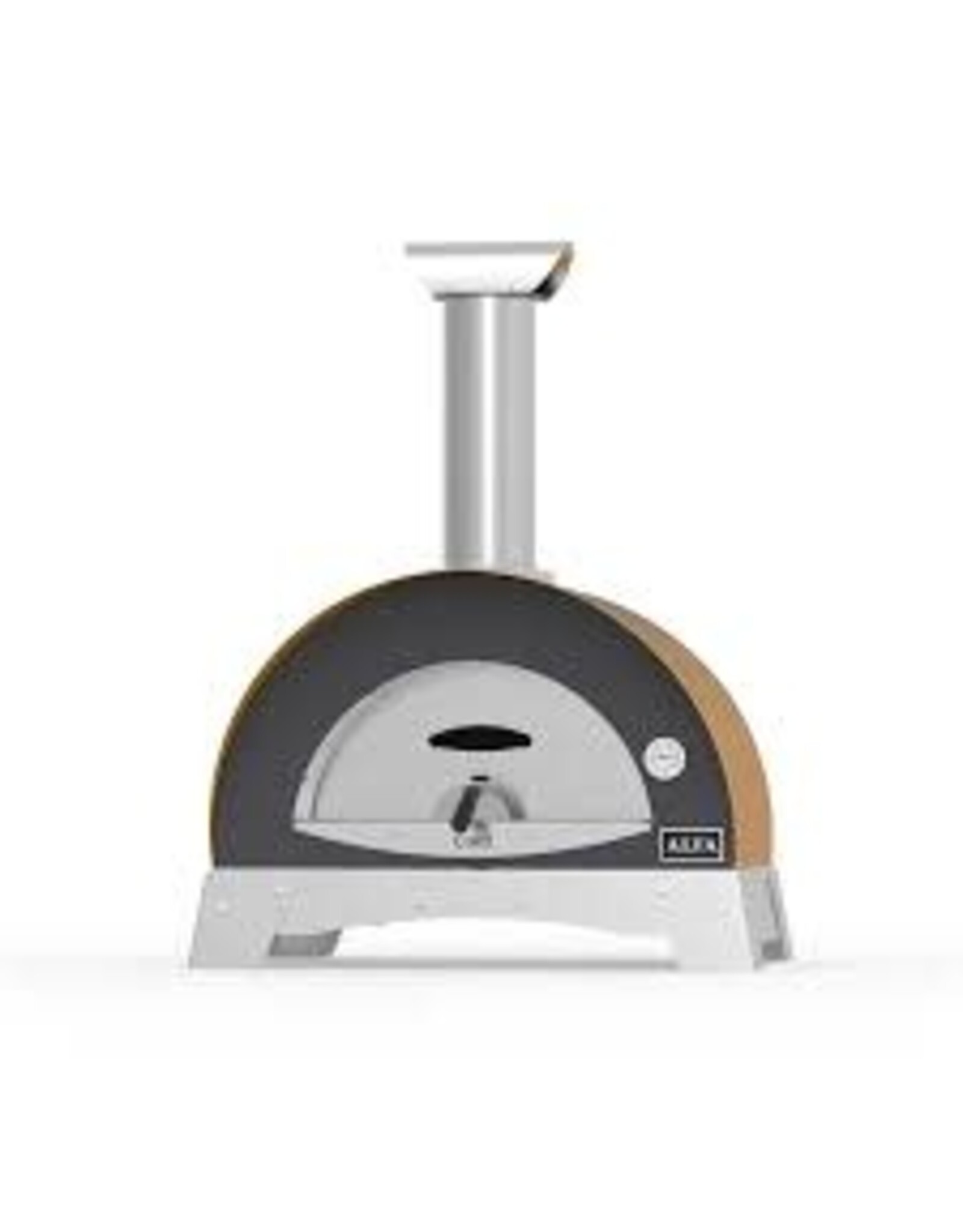 Alfa Pizza Ovens Alfa Ciao 27-Inch Wood Fired Countertop Pizza Oven In Yellow - FXCM-LGIA-T-V2