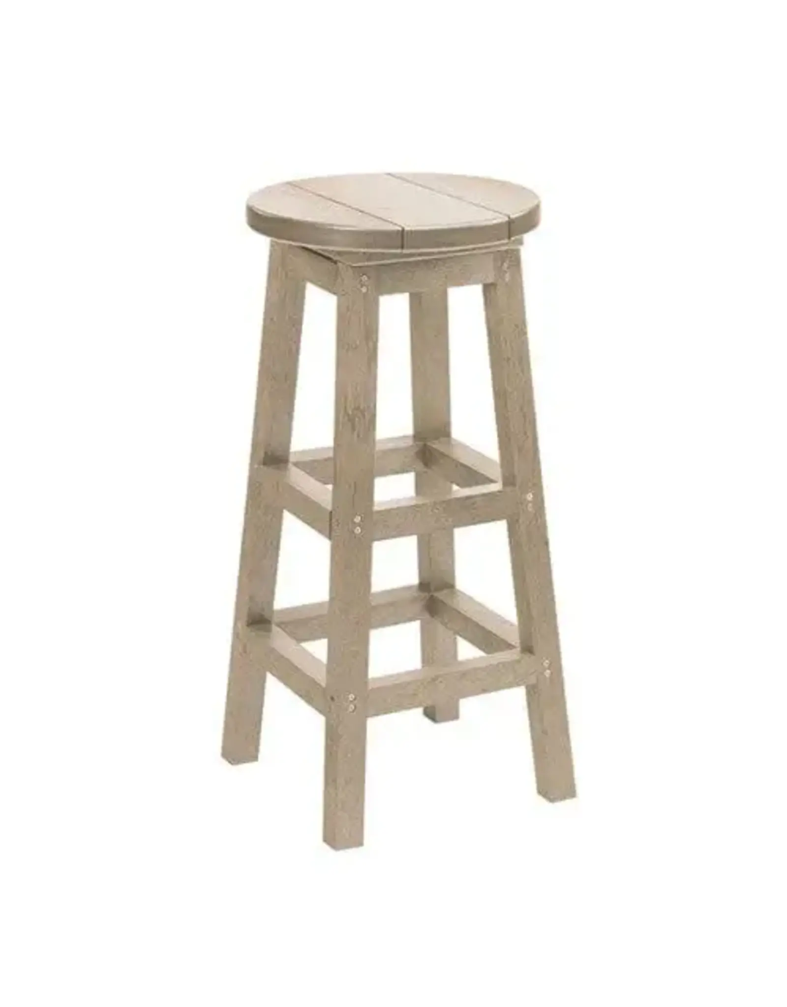 C.R. Plastic Products C. R. Plastic Products Swivel Bar Stool - C23