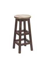 C.R. Plastic Products C. R. Plastic Products Swivel Bar Stool - C23