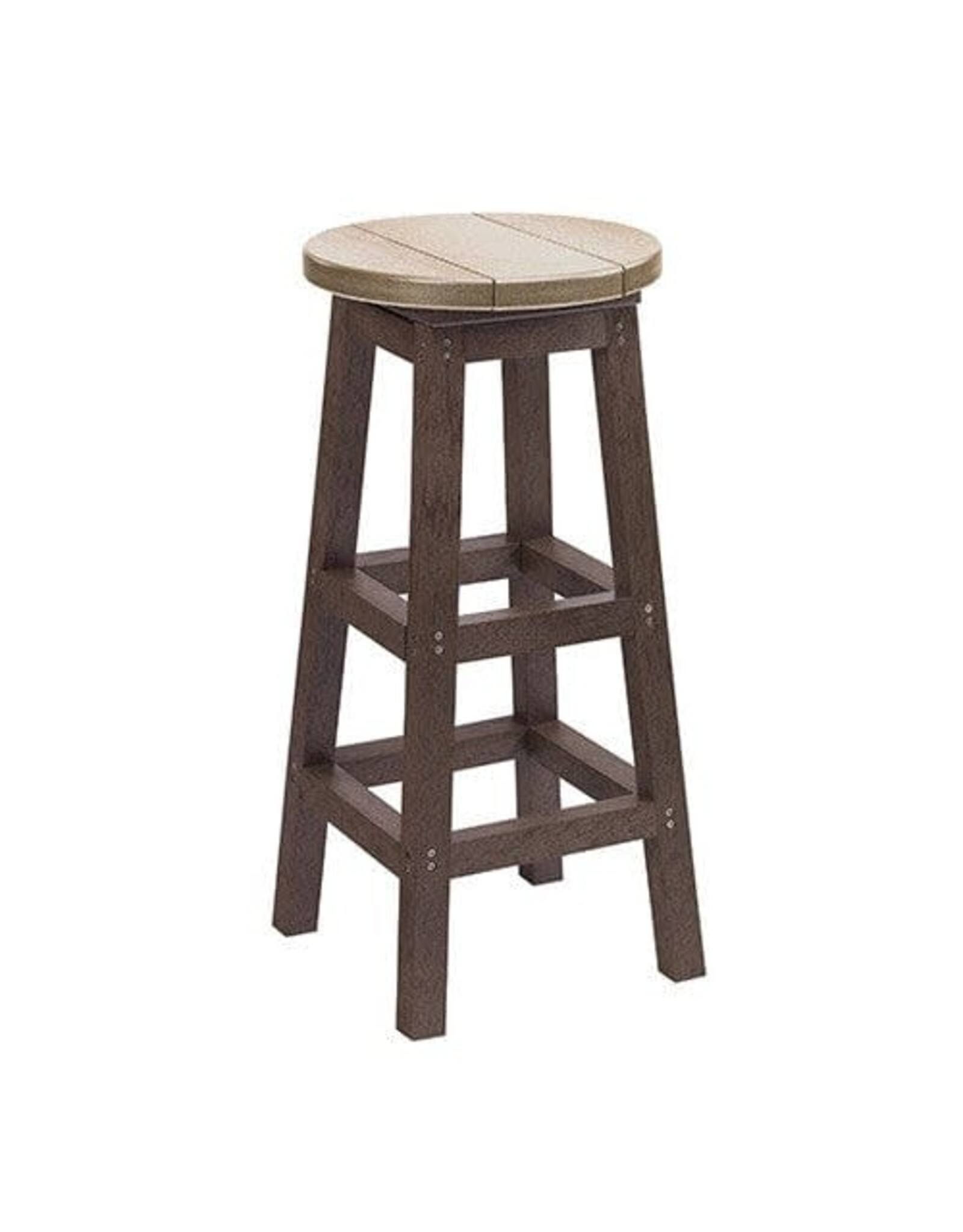 C.R. Plastic Products C. R. Plastic Products Swivel Bar Stool - C23