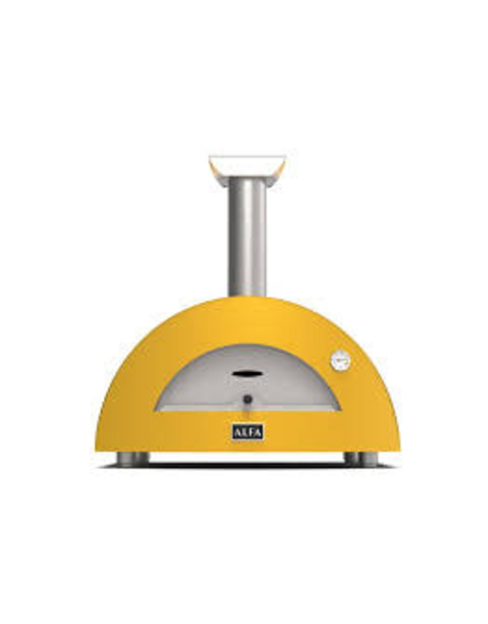 Alfa Pizza Ovens Alfa 2 PIZZE Wood-Fired Pizza Oven Top Only - Fire Yellow - FXMD-2P-LGIA