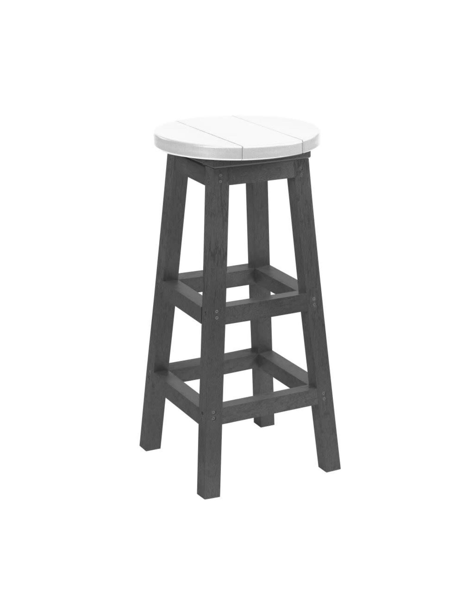 C.R. Plastic Products C. R. Plastic Products Swivel Bar Stool - C23