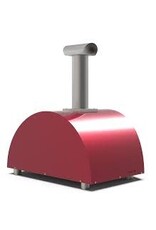 Alfa Pizza Ovens Alfa Moderno 2 Pizze Outdoor Wood Pizza Oven - Antique Red - FXMD-2P-LROA