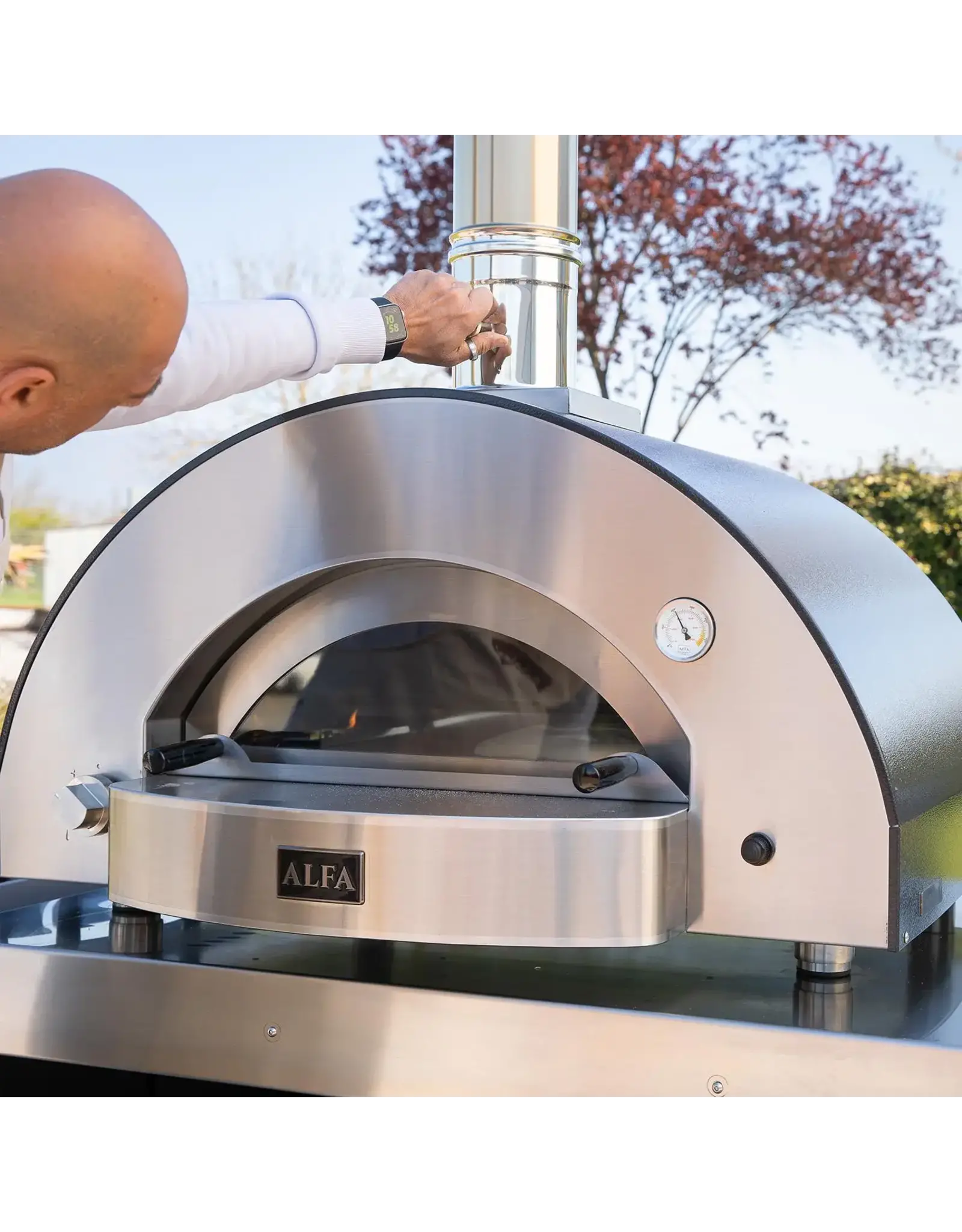 Alfa Pizza Ovens Alfa Low & Slow Kit For 4 Pizze - AC-KITLOWSLO4P