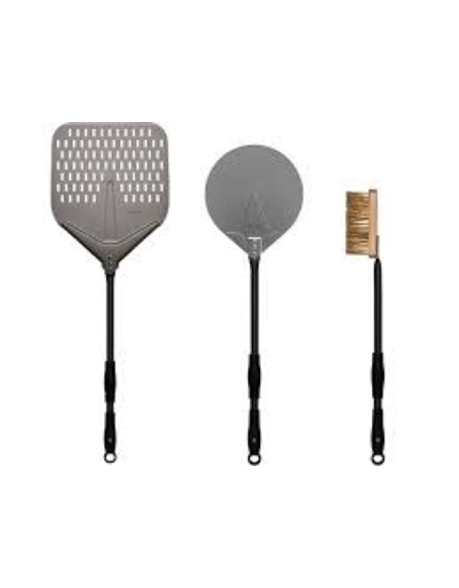 Alfa Pizza Ovens Alfa 48" 3Pc Gas Large Peel Kit (Lg Peel, Turner, Brush) - AC-3PCLGPEELSET
