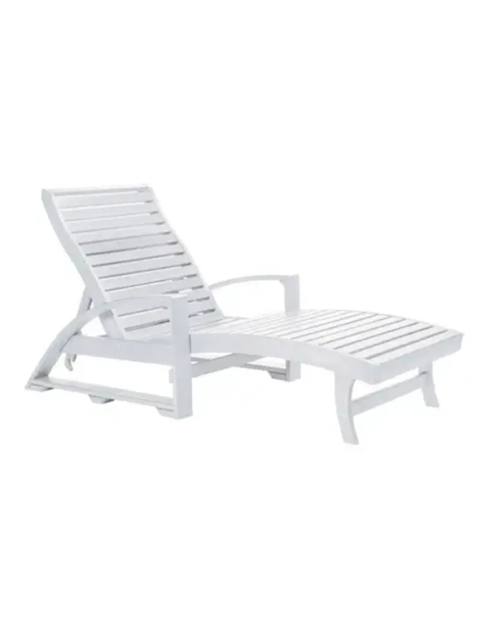 C.R. Plastic Products C. R. Plastic Products St. Tropez Chaise Lounge - L38