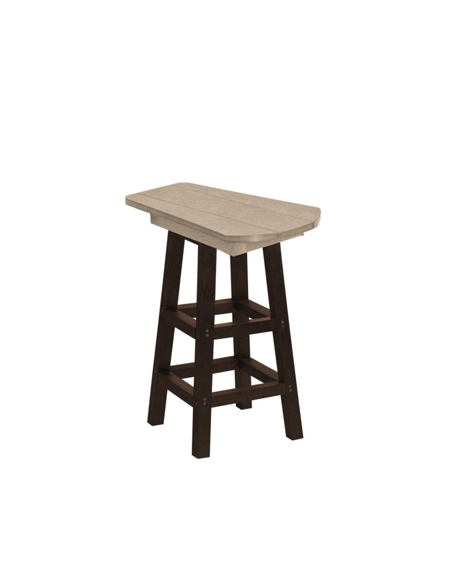 C.R. Plastic Products C. R. Plastic Products Pub Height Small Table - T07