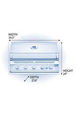 Napoleon Napoleon Built-In 700 Series 38" with Infrared Rear Burner Propane, Stainless Steel - BIG38RBPSS-1