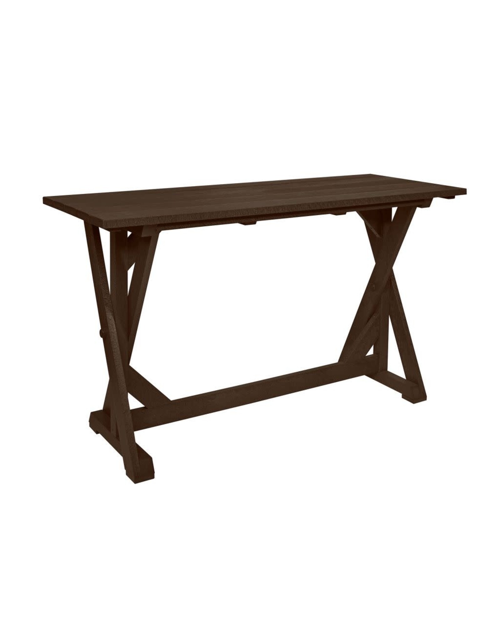 C.R. Plastic Products C. R. Plastic Products Harvest Bar Height Table - T202