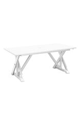 C.R. Plastic Products C. R. Plastic Products Harvest Wide Dining Table - T203