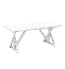 C.R. Plastic Products C. R. Plastic Products Harvest Wide Dining Table - T203