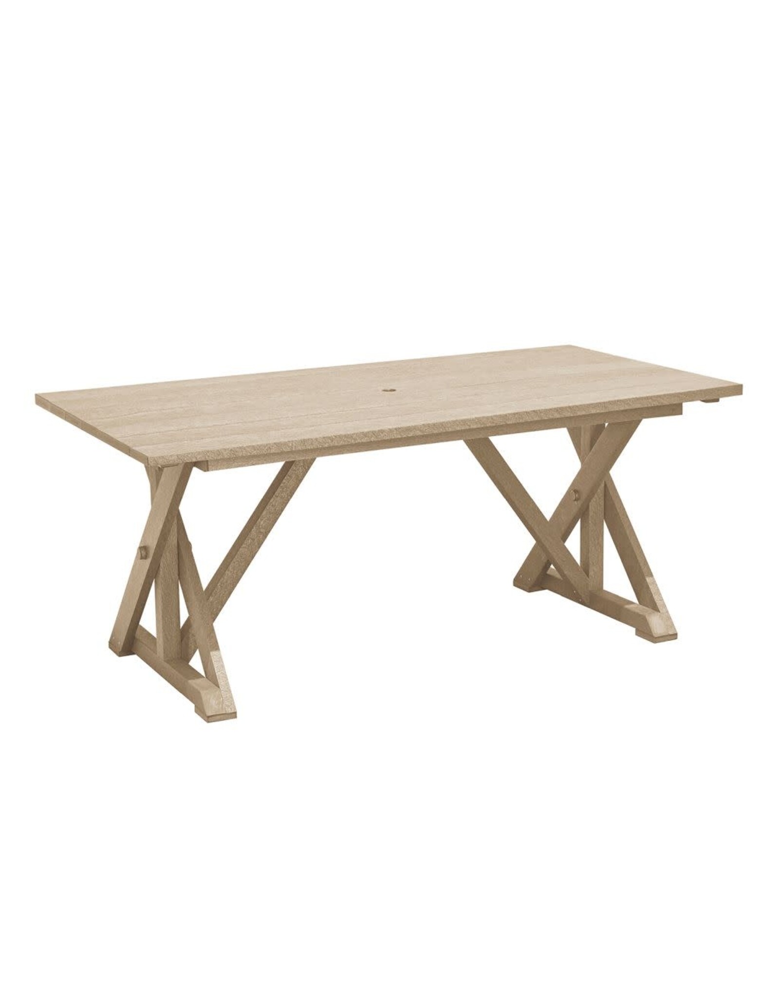 C.R. Plastic Products C. R. Plastic Products Harvest Wide Dining Table - T203