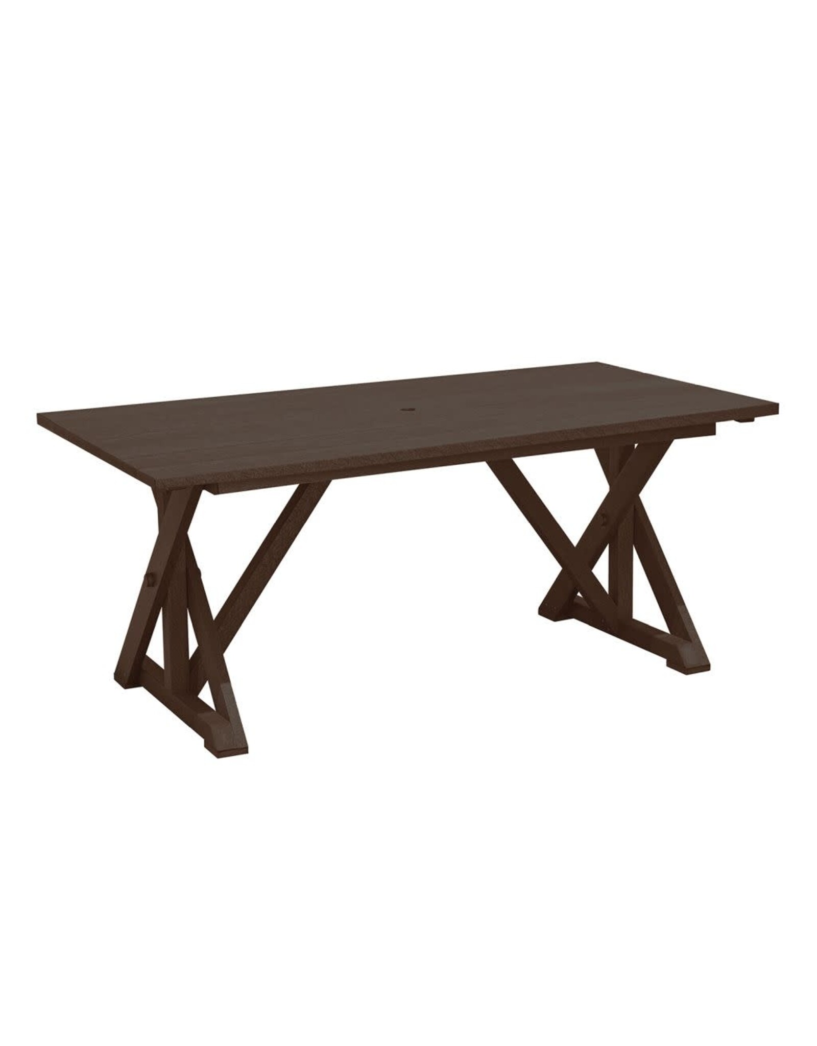 C.R. Plastic Products C. R. Plastic Products Harvest Wide Dining Table - T203