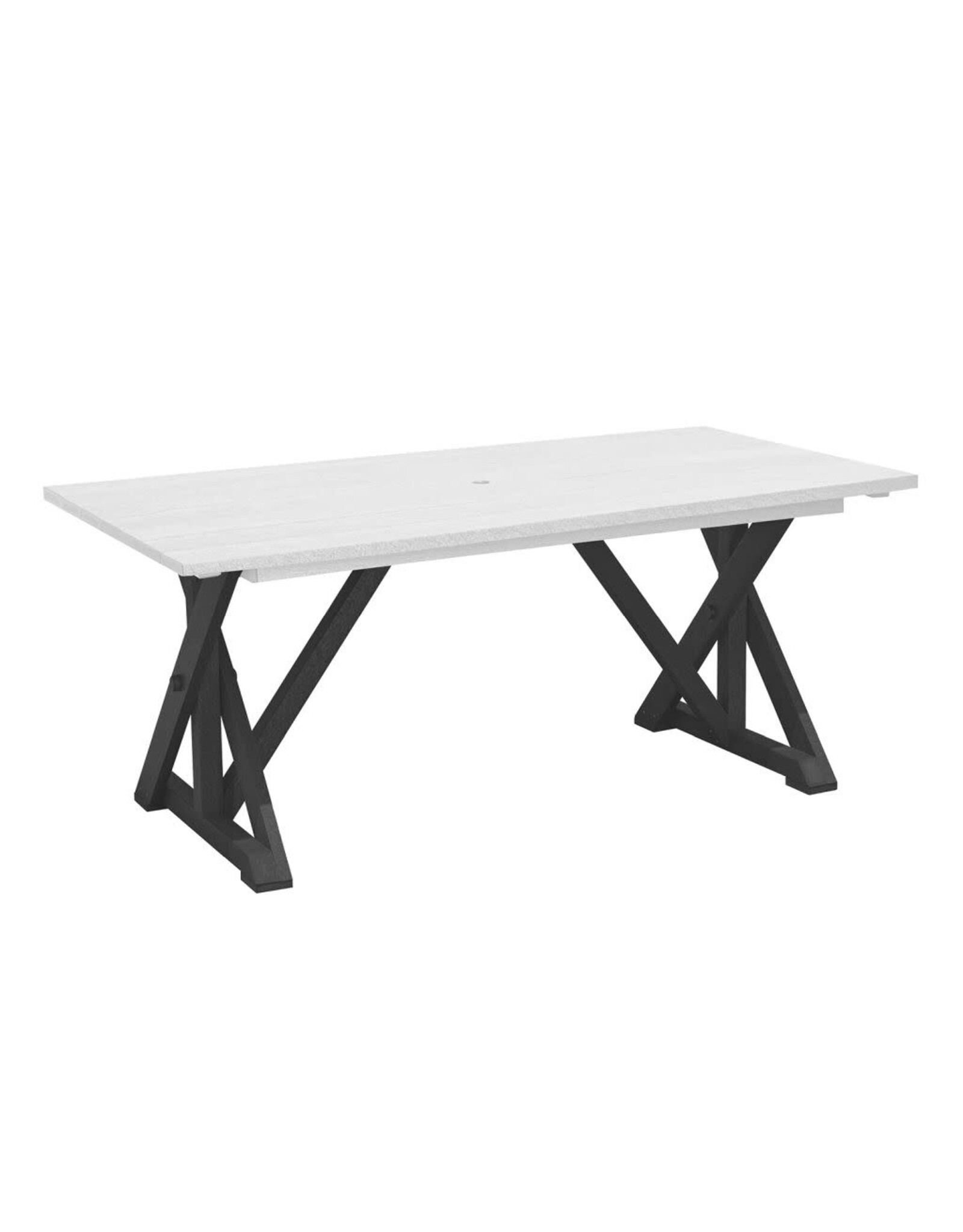 C.R. Plastic Products C. R. Plastic Products Harvest Wide Dining Table - T203