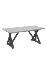 C.R. Plastic Products C. R. Plastic Products Harvest Wide Dining Table - T203