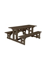 C.R. Plastic Products C. R. Plastic Products 72" Rectangular Picnic Table - T52