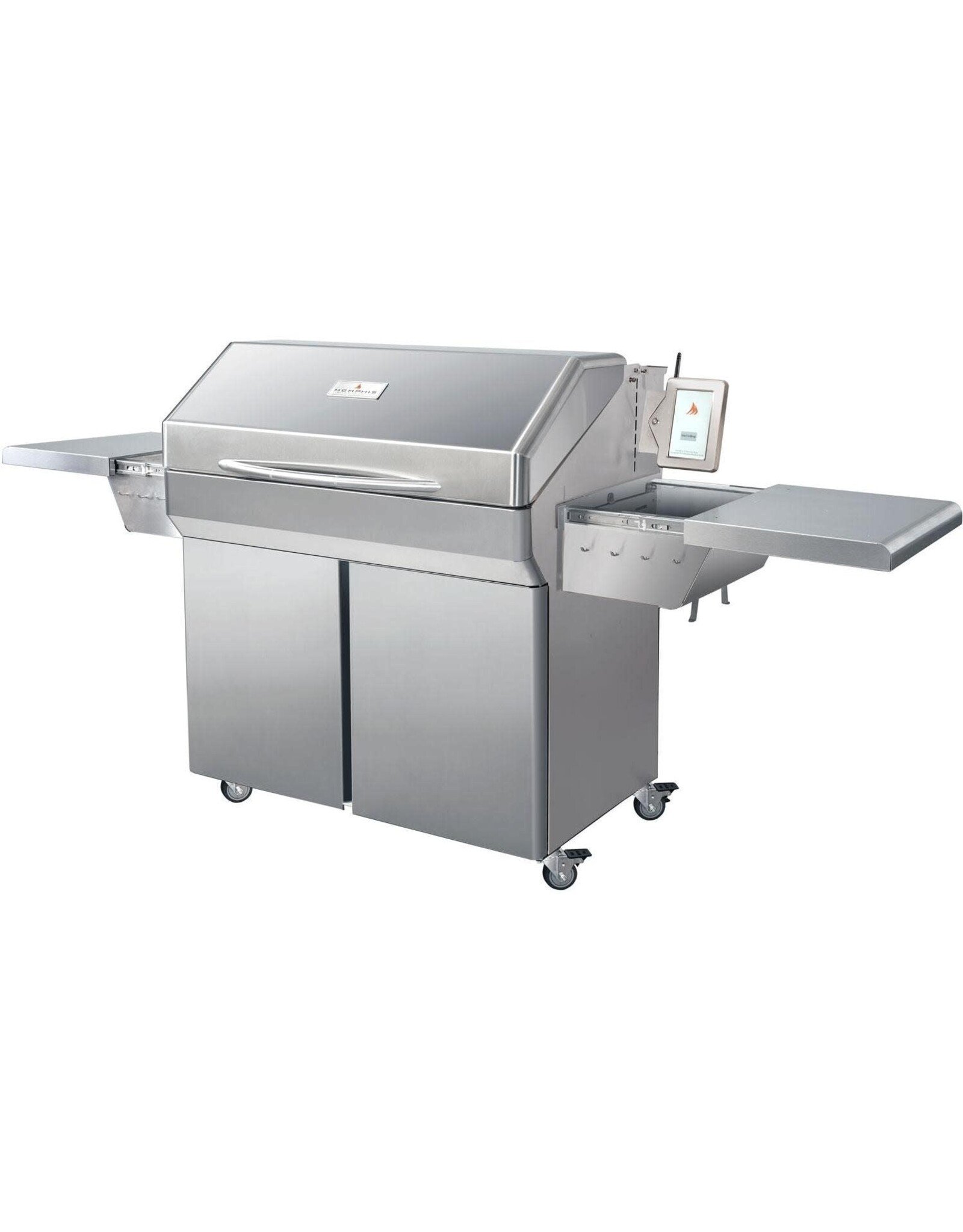 Memphis Grills Memphis Grills Elite ITC3 Wi-Fi Monitored 39-Inch 304 Stainless Steel Pellet Grill - VG0002S