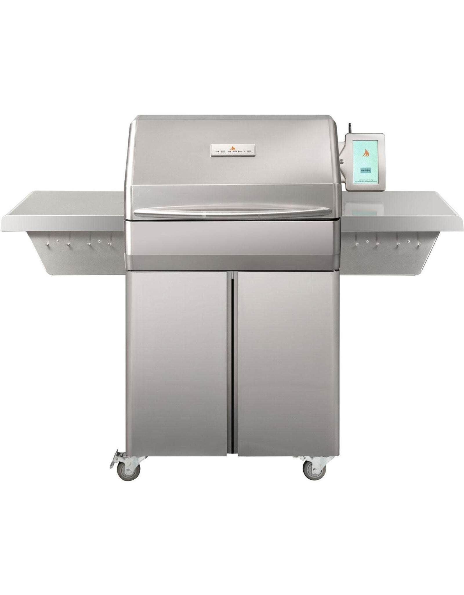 Memphis Grills Memphis Grills Pro ITC3 Wi-Fi Monitored 28-Inch 304 Stainless Steel Pellet Grill - VG0001S