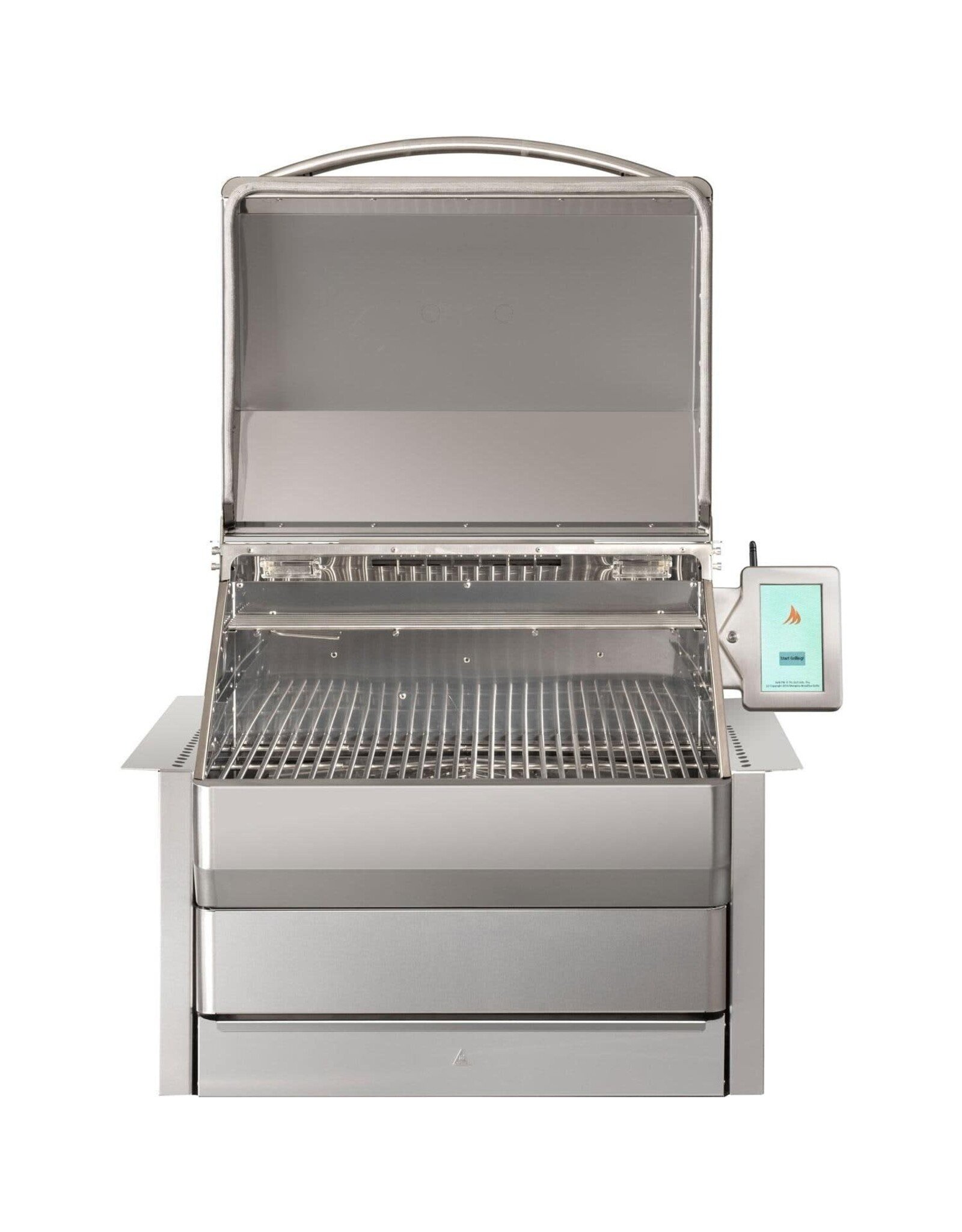 Memphis Grills Memphis Grills Pro ITC3 Wi-Fi Monitored 28-Inch 304 Stainless Steel Built-In Pellet Grill - VGB0001S