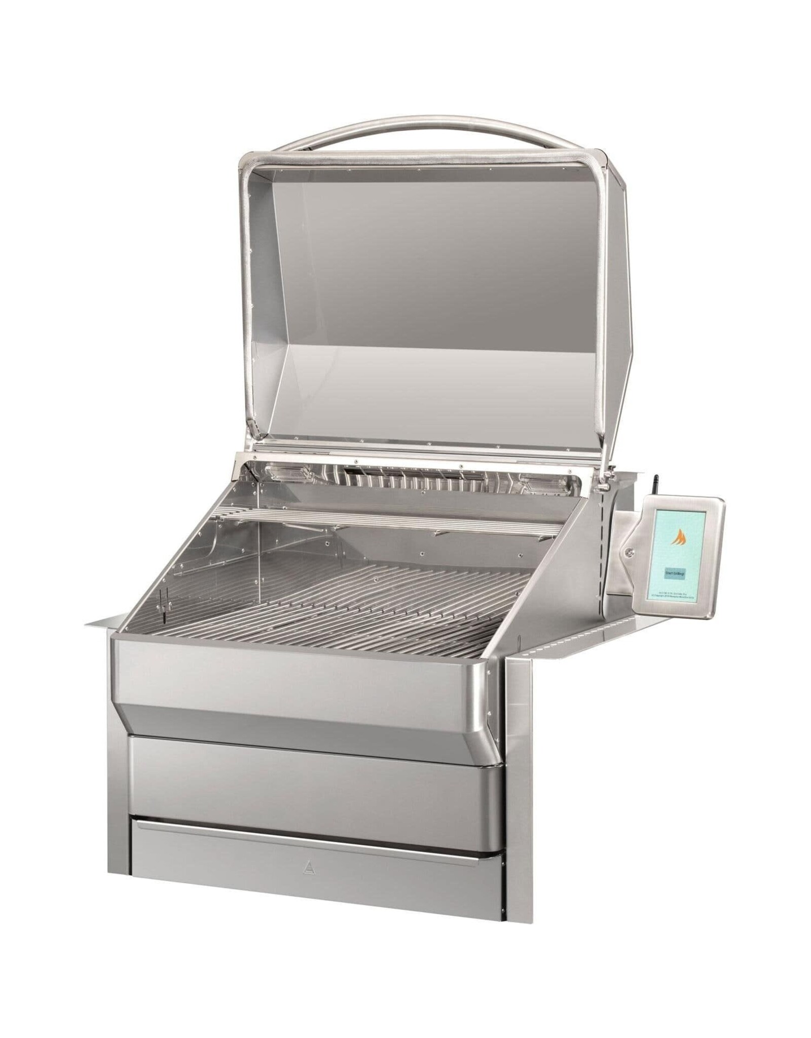 Memphis Grills Memphis Grills Pro ITC3 Wi-Fi Monitored 28-Inch 304 Stainless Steel Built-In Pellet Grill - VGB0001S