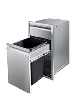 Memphis Grills Memphis Grills 15-Inch Single Access Drawer With Trash Bin And Soft Close - VGC15BWB1