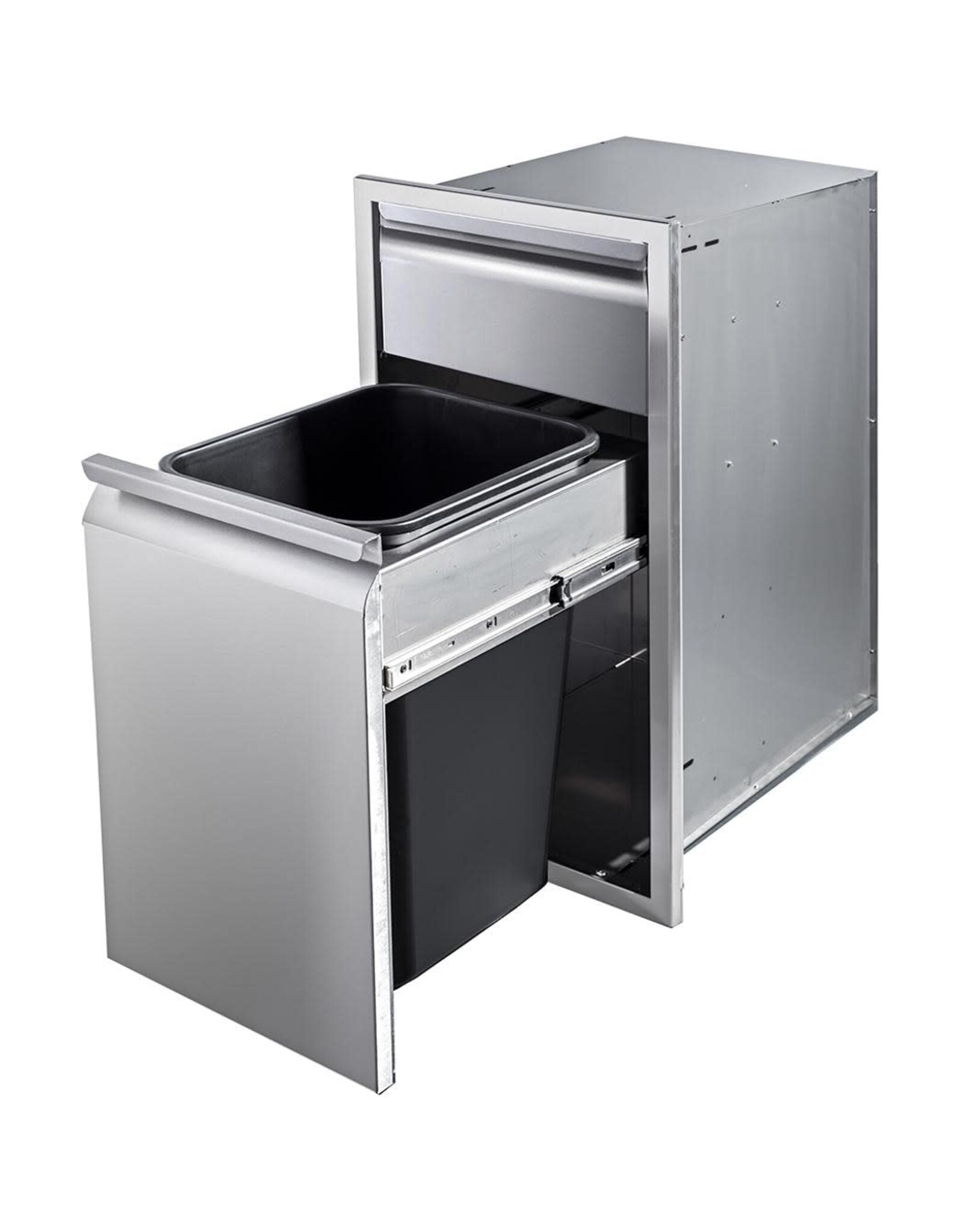 Memphis Grills Memphis Grills 15-Inch Single Access Drawer With Trash Bin And Soft Close - VGC15BWB1